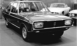 Fiat 125 Executive (1967) - von Bertone, am Turiner Autosalon im Jahr 1967