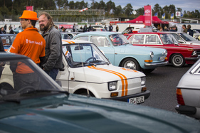 Fiat 126 (1989) - am zweiten Tag der Creme21 2015 auf dem Hockenheimring