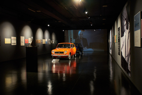 Fiat 127 (1971) – Teil der Ausstellung "Che Macchina!" im Automuseum Turin