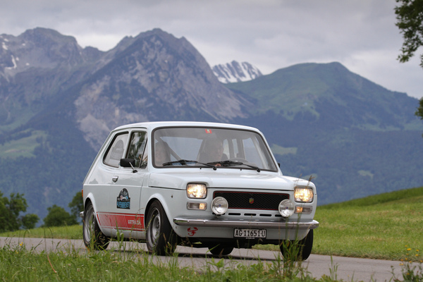 Fiat 127 - am Alpenbrevet 2020