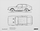 Fiat 128 3P (1976) – Innenabmessungen (© Archiv Automobil Revue) Fiat 128 3P (1976) – Innenabmessungen (© Archiv Automobil Revue)