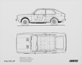 Bild: Fiat 128 3P (1976) – Innenabmessungen