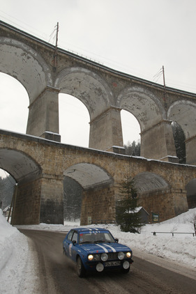 Fiat 128 3P (1978) - an der Aflenzer Winterclassic 2013