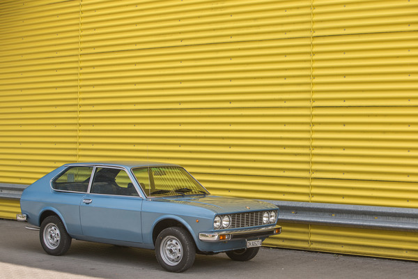 Fiat 128 3P Berlinetta (1977) - deutlich geglättete Konturen im Vergleich zum Vorgänger