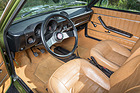 Fiat 128 Coupé 1300 SL (1973) - griffiges Lenkrad und Kunstledersitze