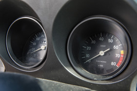 Fiat 128 Coupé 1300 SL (1973) - roter Bereich ab 6800 Umdrehungen, aber viele Besitzer drehten bis 7500 und höher