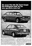 Fiat 128 Coupé (1972) - Werbung aus dem Jahr 1972 aus der Schweiz