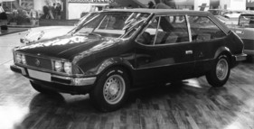 Fiat 128 Coupé 4 Posti Bertone (1969) - ein Entwurf von Gandini, gezeigt am Turiner Autosalon 1969