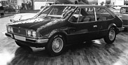 Fiat 128 Coupé 4 Posti Bertone (1969) - ein Entwurf von Gandini, gezeigt am Turiner Autosalon 1969