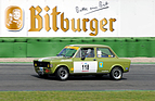 Fiat 128 Rally (1971) am Preis der Stadt Stuttgart 2018 - Kampf der Zwerge