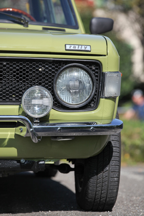 Fiat 128 rally (1974) - "Rallye" verband man damals mit üppiger Scheinwerferausrüstung