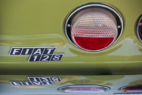 Fiat 128 rally (1974) - Schriftzug auf dem Heck