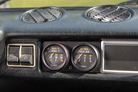 Fiat 128 rally (1974) - Wassertemperatur- und Öldruckanzeige