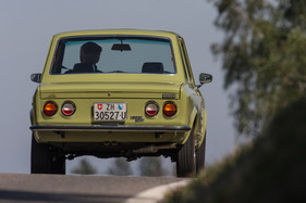 Fiat 128 rally (1974) - das Design der Rückleuchten erinnert an sportliche Fahreuge aus Maranello Fiat 128 rally (1974) - das Design der Rückleuchten erinnert an sportliche Fahreuge aus Maranello
