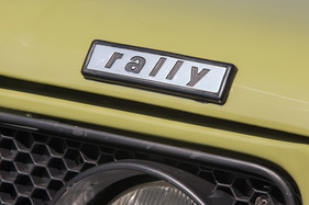 Fiat 128 rally (1974) - die "rally"-Schilder