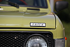 Fiat 128 rally (1974) - ein wenig aerodynamisches Emblem auf der Motorhaube
