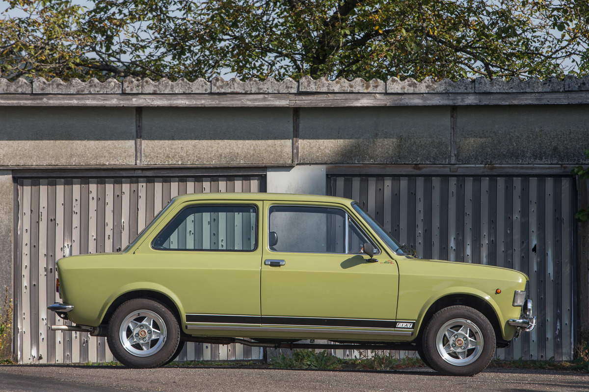 Fiat 128 rally (1974) - relativ kurze Überhänge