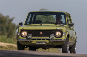 Fiat 128 rally (1974) - wirkt breiter, als er es mit 1,59 Meter eigentlich war Fiat 128 rally (1974) - wirkt breiter, als er es mit 1,59 Meter eigentlich war