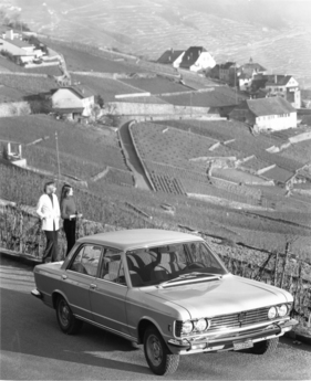Fiat 130 (1972) - die Berlina in den Weinbergen