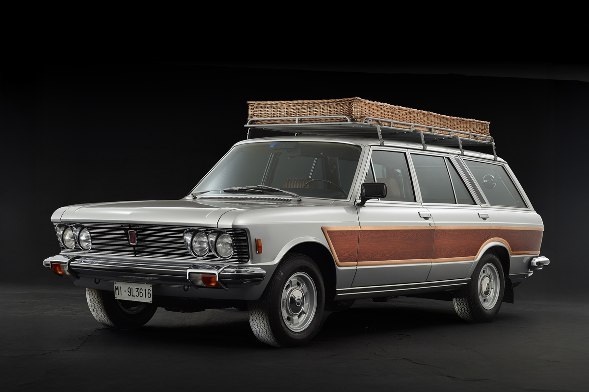 Fiat 130 Familiare (1974) - das unspektakuläre Design der Limousine wurde auch auf den Kombi übertragen