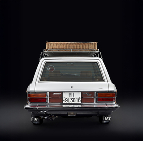 Fiat 130 Familiare (1974) - mit Korb deutlich höher als die 144 cm der Limousine