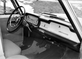 Fiat 1300 (1962) - Interieur des 1300ers, praktisch baugleich mit dem 1500
