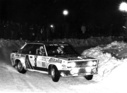 Fiat 131 Abarth - Marku Alén mit Beifahrer Kivmaki auf dem Fiat 131 Abarth bei der Rallye Monte Carlo 1979