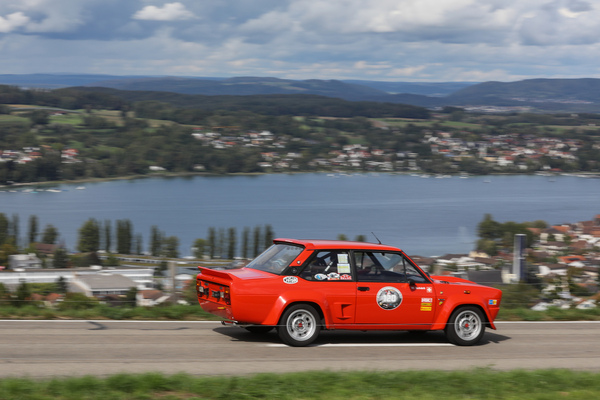 Bild: Fiat 131 Abarth Rally (1977) - Feld 1 - 5. Memorial Bergrennen Steckborn 2023