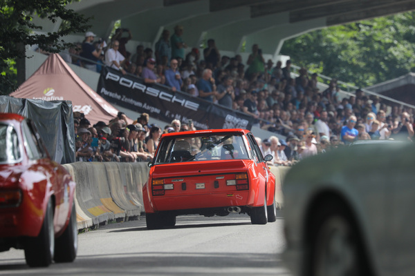 Fiat 131 Abarth Rally (1977) - Startfeld 7 "Historische Rennwagen" - Oldtimer GP Brugger Schachen 2024