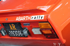 Fiat 131 Abarth Rallye (1977) - Artcurial Versteigerung an der Rétromobile 2012 in Paris (Lot 366) - Heckdetail des Homologationsfahrzeugs, angeboten von Artcurial in Paris 2012