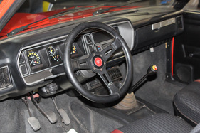 Fiat 131 Abarth Rallye (1977) - Artcurial Versteigerung an der Rétromobile 2012 in Paris (Lot 366) - Interieur des Homologationsfahrzeugs, angeboten von Artcurial in Paris 2012