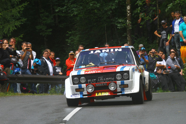 Fiat 131 Abarth bei den Gruppe B Rallyelegenden in Saalfelden am Steinernen Meer
