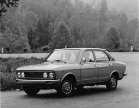 Fiat 132 (1973) - Special-Ausführung bei der Kurvenfahrt