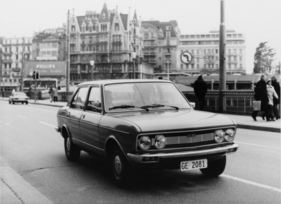 Fiat 132 (1974) - GLS-Ausführung unterwegs in Genf