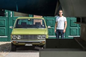 Fiat 132 GLS (1976) - der stolze Besitzer mit seiner gut erhaltenen Limousine