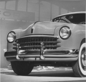 Fiat 1400 (1950) - Betonung der Horizontalen - Genfer Autosalon 1950