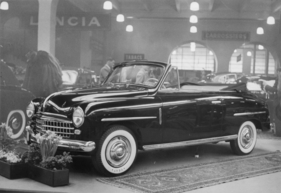 Fiat 1400 Cabriolet - elegantes Cabriolet am Genfer Autosalon 1951