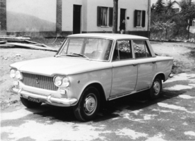 Fiat 1500 (1961) - ein Testwagen, klar mit 'Prova' gekennzeichnet
