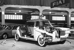 Fiat 1500 (1962) - am Genfer Autosalon ausgestelltes Schnittmodell