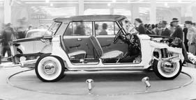 Fiat 1500 (1962) - am Genfer Autosalon ausgestelltes Schnittmodell