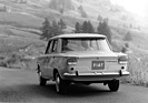 Fiat 1500 (1964) - das Dach reicht über die Heckscheibe hinaus