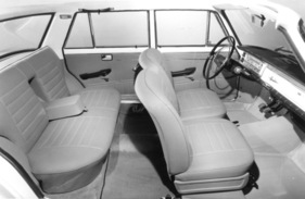 Fiat 1500 (1965) - Blick in den Innenraum
