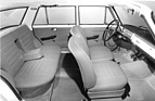Fiat 1500 (1965) - Grosszügiger Innenraum