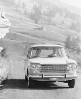 Fiat 1500 (1965) – Werksfoto zur Präsentation des überarbeiteten Modells