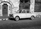 Fiat 1500 (1965) - die Überhänge sind hinten und vorne fast gleich lang