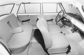 Fiat 1500 (1965) – geräumiger Innenraum dank 8 cm mehr Radstand