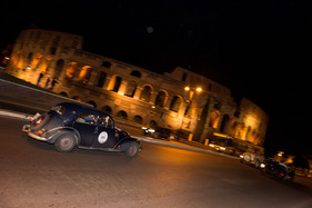 Fiat 1500 6C (1936) an der Mille Miglia 2013