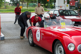 Fiat 1500 6C Sport (1937) an der Mille Miglia 2013