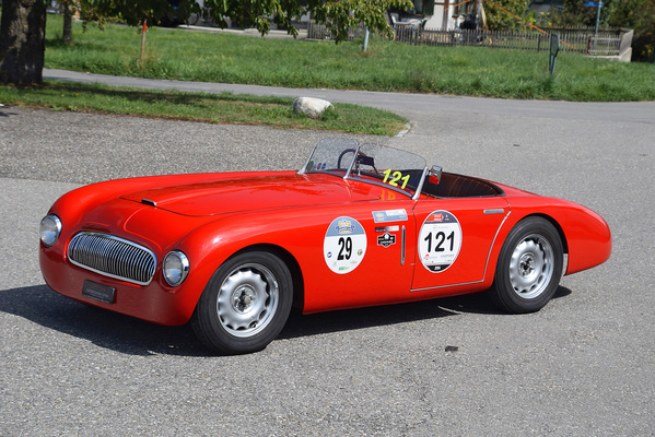 Fiat 1500 6C Sport Barchetta (1937) - gemeldet als Lot 129 an der Versteigerung der Oldtimer Galerie in Gstaad am 29. Dezember 2018