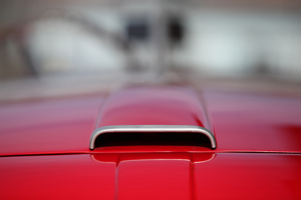 Fiat 1500 Barchetta (1937) - Lufthutze auf der Haube